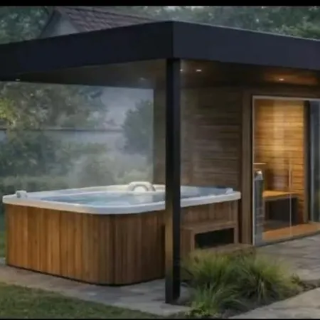 Marco Art Vendeghaz Jakuzzi, Sauna - 2025 Nyartol - From Summer 2025 Πανσιόν